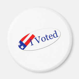 I Voted Sticker Magnet