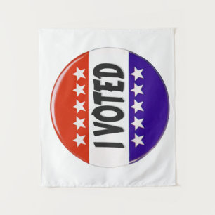 I Voted Tapestry