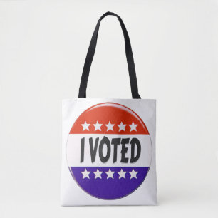I Voted Tote Bag