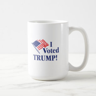 I Voted Trump Coffee Mug