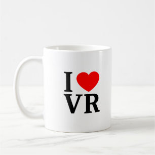 I ❤️ VR I LOVE VR I HEART VR COFFEE MUG