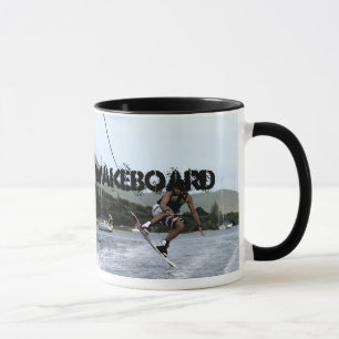I WAKE UP TO WAKEBOARD MUG