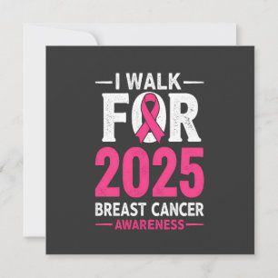 I Walk For 2025  Breast Cancer  Invitation