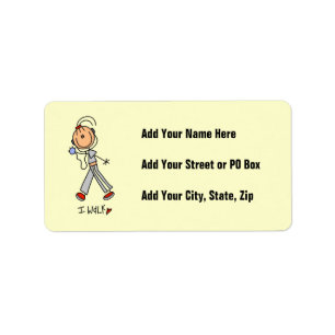 I Walk Label