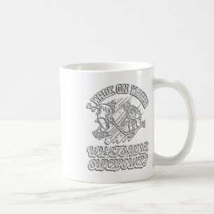 I Walk On Water Ice Hockey Funny Gifts For Hockey Coffee Mug