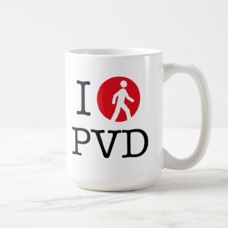 "I Walk Providence" Mug