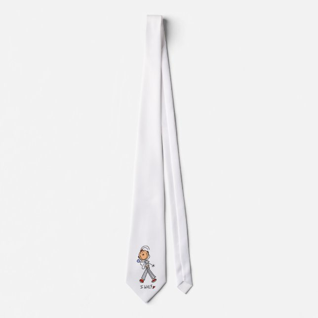 I Walk Tie (Front)