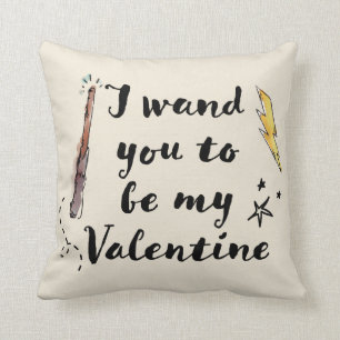 I Wand You To Be My Valentine Cushion