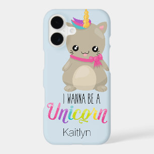 I Wanna Be a Unicorn Case-Mate iPhone X Case 3