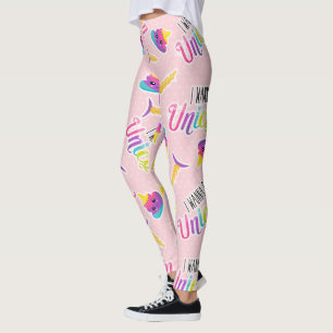 I wanna be a unicorn Leggings