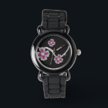 I Wanna Wear Diamonds Flower Girl Party  Watch<br><div class="desc">This sparkly watch is the perfect gift to make any girl feel fabulous!  A wonderful birthday or bridal party gift,  wedding thank you gift she will love it!  Switch the band and make it for yourself! Part of the I Wanna Wear My TIARA collection.</div>