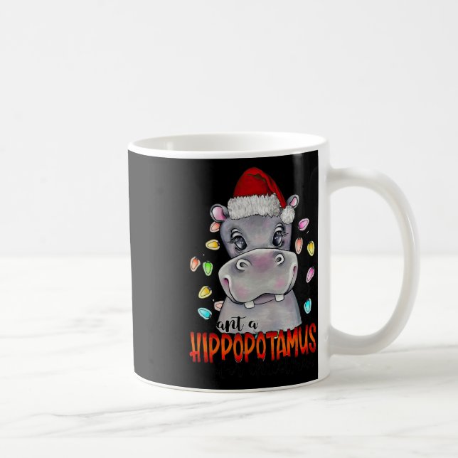 I Want A Hippopotamus For Christmas Lights  Coffee Mug (Right)