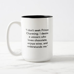 I Want a Unicorn Mug   Funny Desire Mug