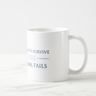 I want America to survive (Mug) Coffee Mug