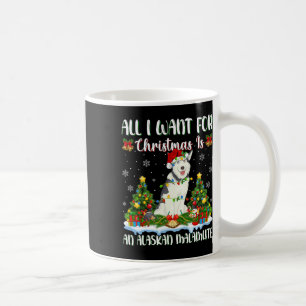 I Want For Christmas Is A Alaskan Malamute Dog Xma Coffee Mug