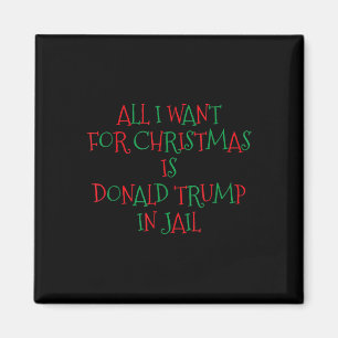 I Want For Christmas Is Donald Trump In Jail Magnet