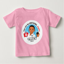 I want to be a Doctor - Baby Aspire T-shirt