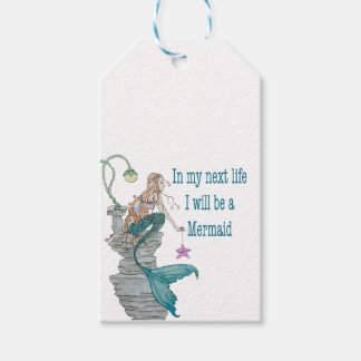 I want to be a Mermaid Gift Tags