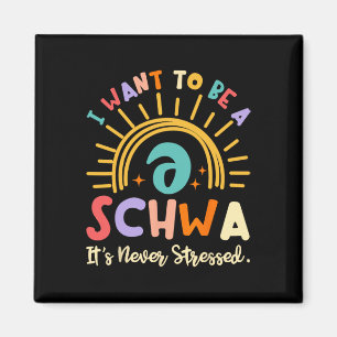 I Want To Be A Schwa It's Never Stressed Science O Magnet