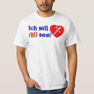 I want to be FREE! - Jesus Victory T-Shirt