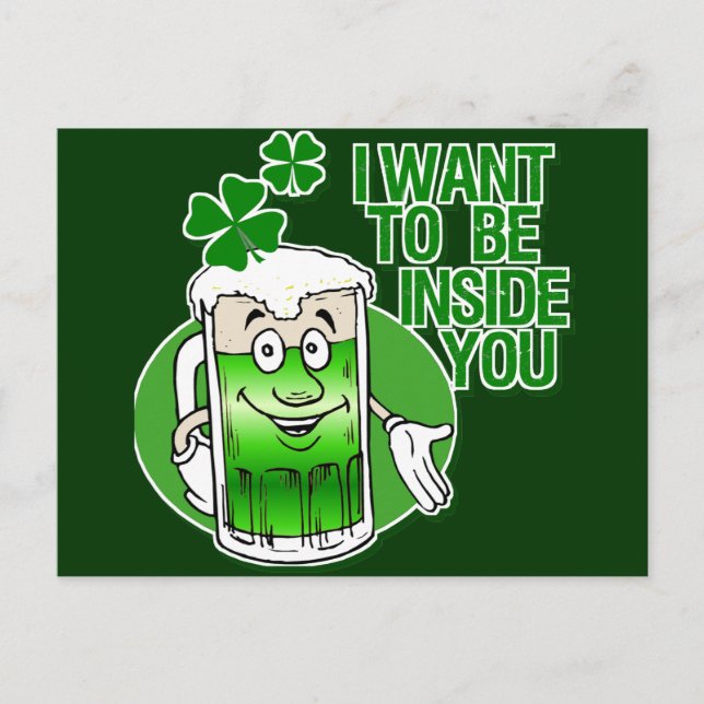 I Want To Be Inside You Postcard (Front)