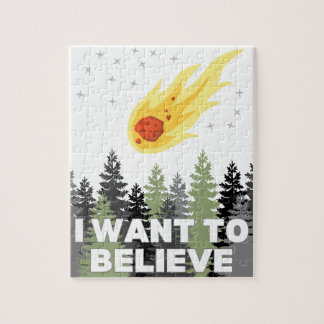 I Want to Believe Asteroid Puzzle