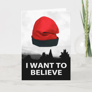 I want to believe - Barretina Card