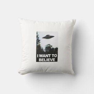 I want to believe cushion