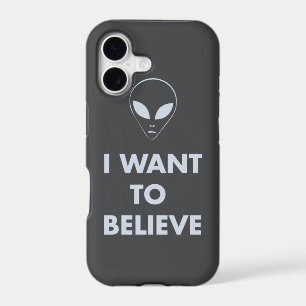I Want To Believe (dark grey)