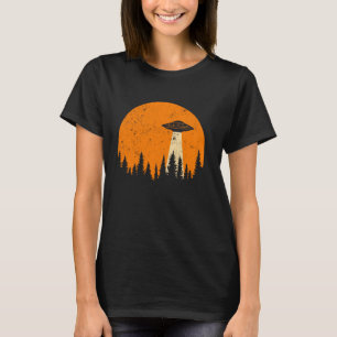 I Want To Believe Funny Space UFO Alien Vintage Jo T-Shirt
