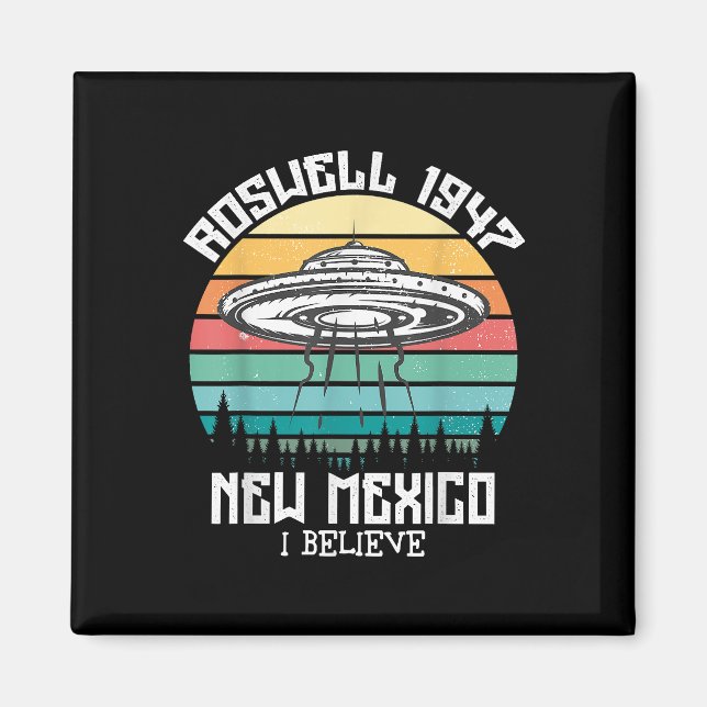 I Want To Believe I Aliens UFO Area 51 Roswell New Magnet (Front)