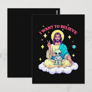I Want To Believe Postcard