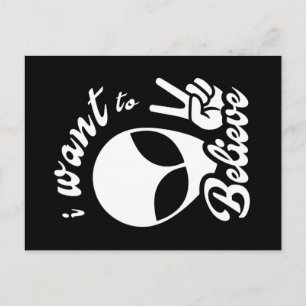 I Want to Believe Postcard