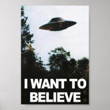 I want to believe