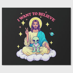 I Want To Believe Wrapping Paper