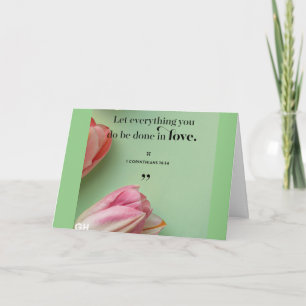 I WANT TO FILL YOUR LIFE W/ LOVE/JOY THIS EASTER HOLIDAY CARD