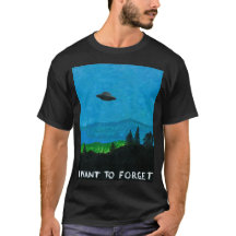 I WANT TO FORGET T-Shirt Black