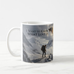 I Want to Know What Love Is Alpine Art Mug