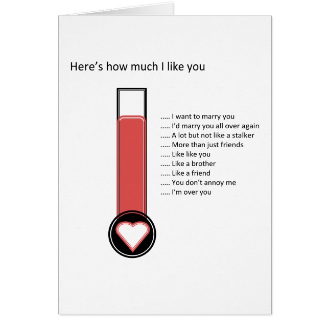 I want to marry you  Proposal card (Front)