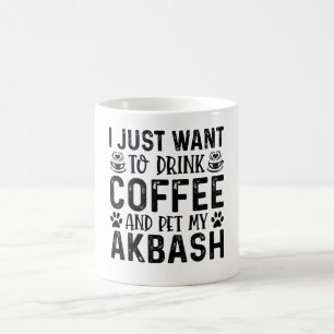 I Want To Pet My Akbash Coffee Mug