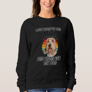 I Want To Run & Hang W Petits Bassets Griffons Ven Sweatshirt