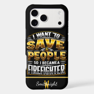 I Want to Save People Firefighter AI Generated Art