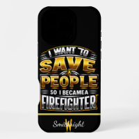 I Want to Save People Firefighter AI Generated Art