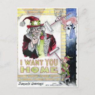 I Want You Home Postcard