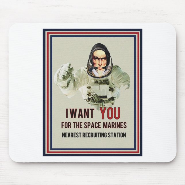 I Want YOU Mouse Pad (Front)