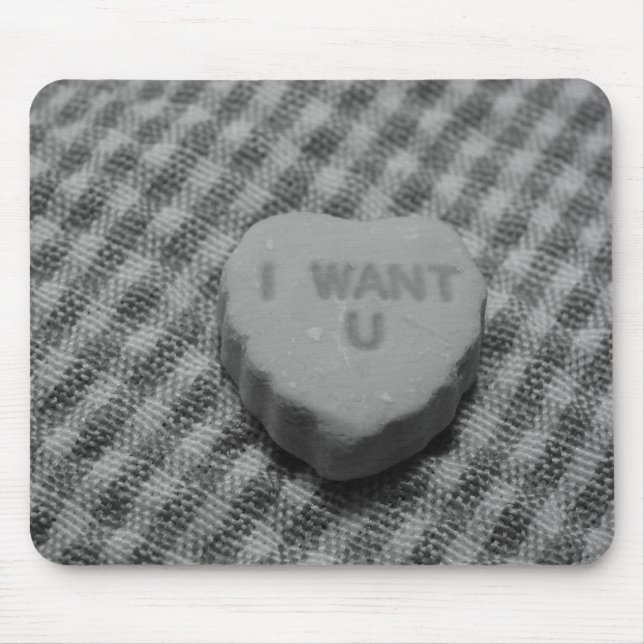 I Want You Mouse Pad (Front)