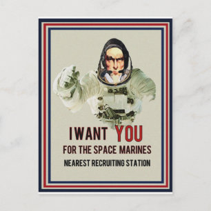 I Want YOU Postcard