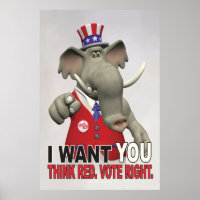 I Want You - Think Red Vote Right