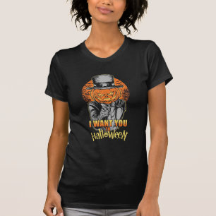 I Want You To Halloween T-Shirt