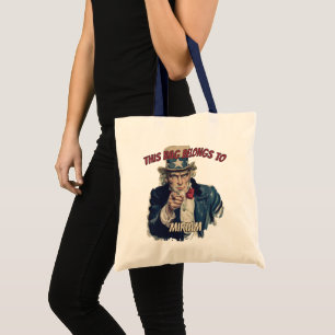 I Want You Uncle Sam Vintage Beautiful Funny Tote Bag